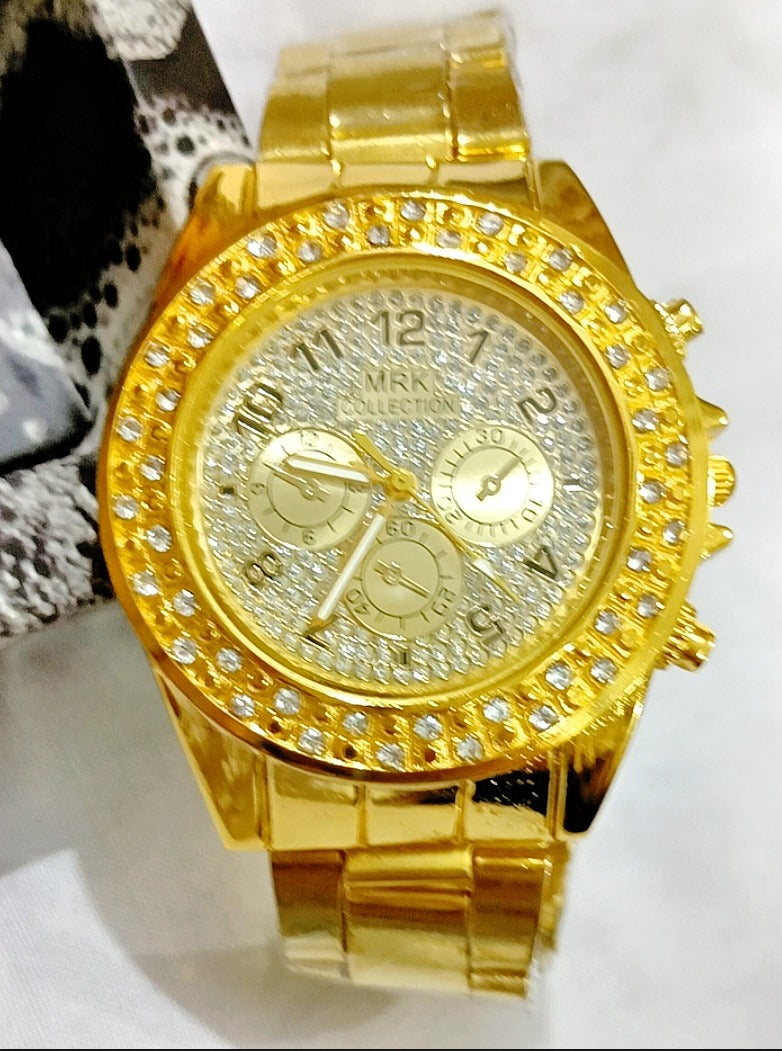 Luxury Stainless Steel Watch For Girls | Best Quality Watch For Women & Girls - Analog Watch - With Box