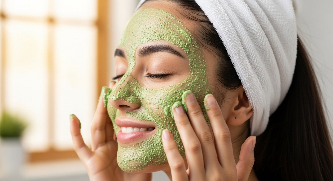 face mask scarab