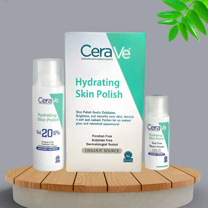 CeraVe Hydrating Skin Polish – Gentle Exfoliator for Smoother,