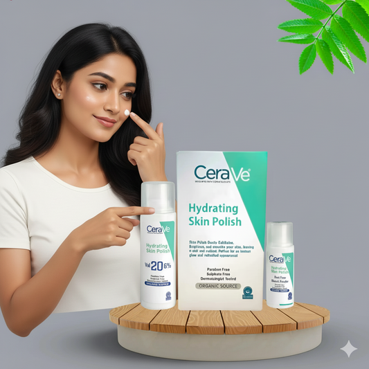 CeraVe Hydrating Skin Polish – Gentle Exfoliator for Smoother,