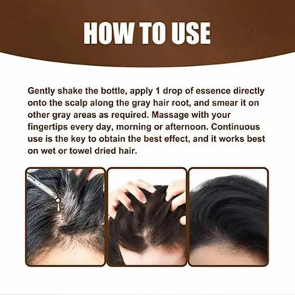 Anti-greying Hair Spray